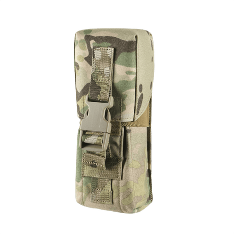 M-Tac kaksoislippastasku Fastex-sulkimella kulutusta kestävästä Cordura 500D -kankaasta, suunniteltu sotilas- ja ulkoilukäyttöön