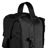 M-Tac Medical Pouch Rip Off modulaarisella muotoilulla, kiinnitetty MOLLE Velcroon, musta käyttäjäystävällinen ensiapulaukku.