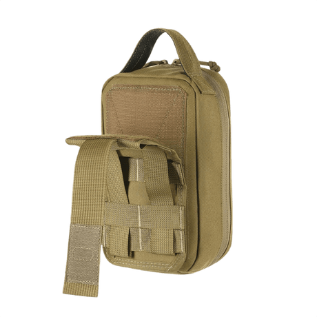 M-Tac Medical Pouch Rip Off MOLLE Velcrolla, suunniteltu nopeaan ensiavun antamiseen ja turvalliseen lääkintätarvikkeiden säilytykseen.