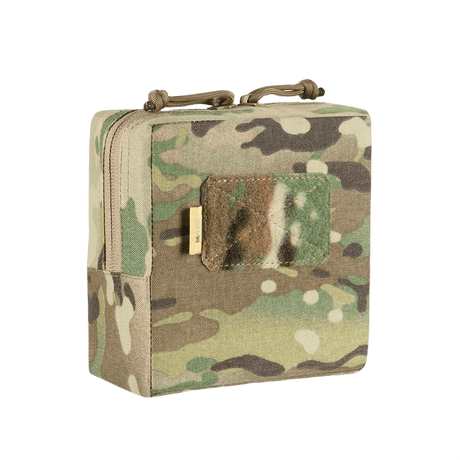 M-Tac Utility Pouch Elite Small maastokuvioituna, valmistettu Cordura 500D:stä MOLLE-liitännällä ja Laser Cut -teknologialla.