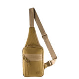 M-Tac Carry Sling Taske Elite Gen.IV, khaki, kestävä materiaali, säädettävä remmi ja universaali Velcro-kotelo, galleria, positio 1