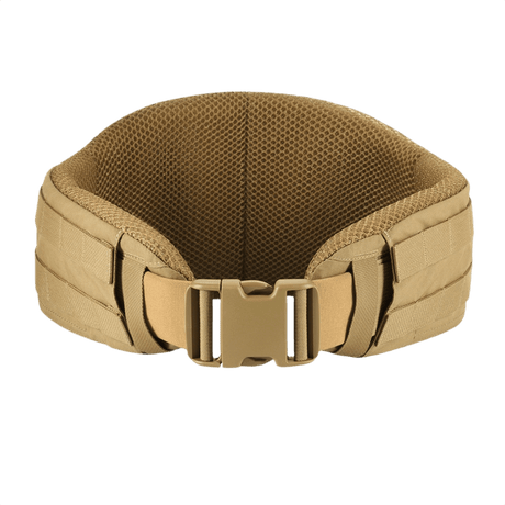 M-Tac War Belt ARMOR hiekansävyssä, taktinen vyö vahvalla soljella ja MOLLE-narulla Cordura 500D:stä modernin taistelijan varusteille.