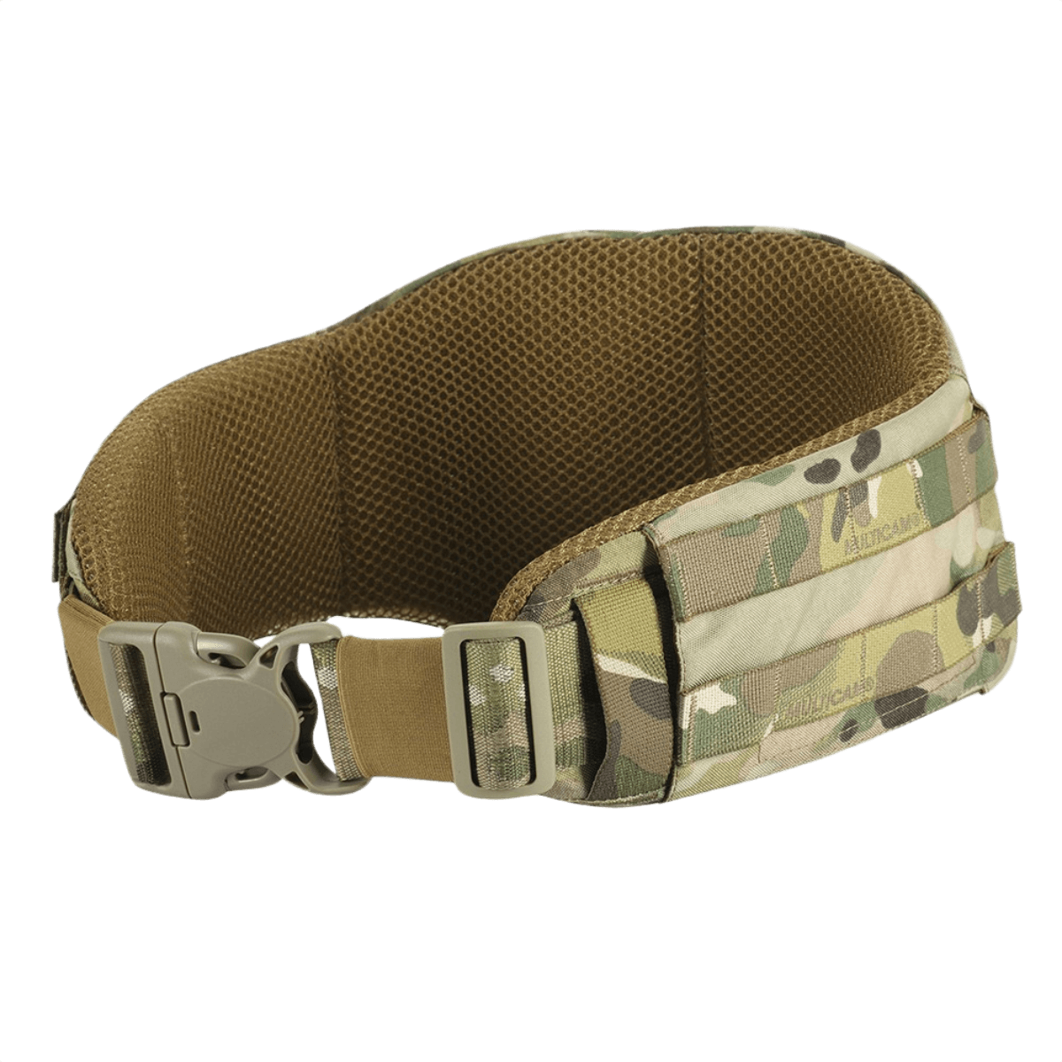 M-Tac War Belt ARMOR kestävässä Cordura 500D:ssä, MOLLE-webbing taktiseen käyttöön ja taistelutehtäviin.