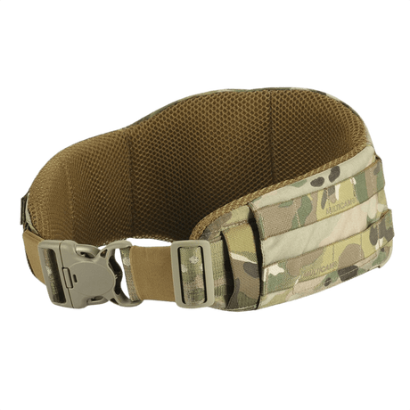 M-Tac War Belt ARMOR kestävässä Cordura 500D:ssä, MOLLE-webbing taktiseen käyttöön ja taistelutehtäviin.