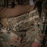 M-Tac War Belt ARMOR MIL-SPEC MOLLE-webbingillä taktikoille ja taistelijoille, valmistettu kestävästä Cordura 500D:stä.