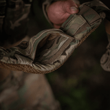 M-Tac War Belt ARMOR robustissa Cordura 500D:ssä ja MOLLE-webbingillä varusteiden kiinnitystä varten taistelutilanteessa.