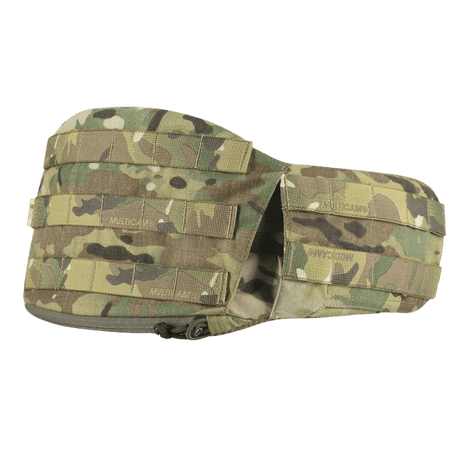 M-Tac War Belt ARMOR maastokuviossa MOLLE-webbingillä, taktinen vyösuunnittelu taistelutehtäviin, Cordura 500D.