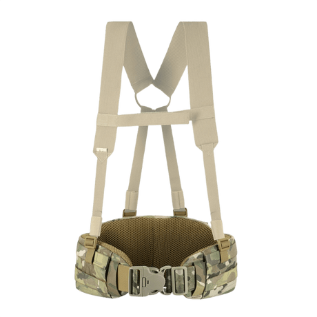 M-Tac War Belt ARMOR kestävästä Cordura 500D:stä ja MIL-SPEC MOLLE-webbingillä taktisiin taistelutehtäviin.