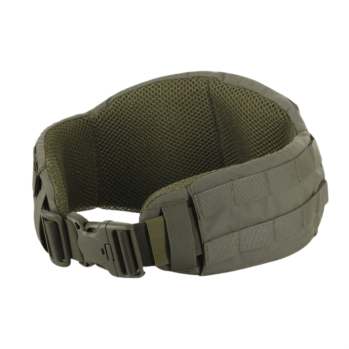 M-Tac War Belt ARMOR kestävässä Cordura 500D -materiaalissa ja MIL-SPEC MOLLE-webbingillä taktiseen varusteiden mukautukseen.