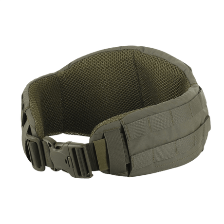 M-Tac War Belt ARMOR kestävässä Cordura 500D -materiaalissa ja MIL-SPEC MOLLE-webbingillä taktiseen varusteiden mukautukseen.