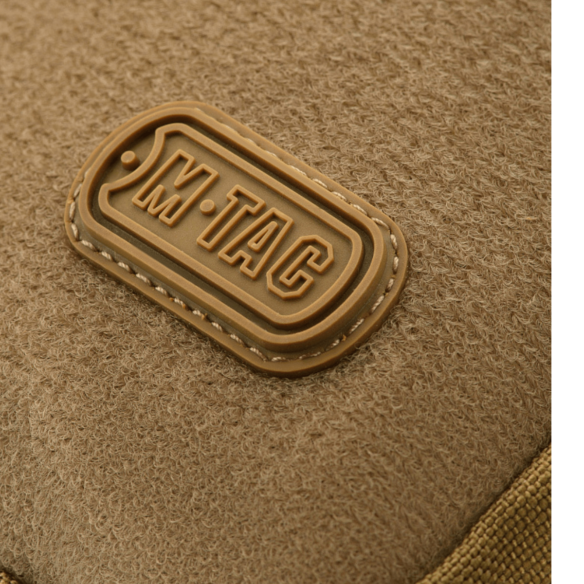 M-Tac Carry Sling Taske Elite Gen.IV, khaki nylon, Velcro ja kumilogo, painotus ompeleisiin, galleria, positio 1
