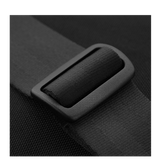 M-Tac Carry Sling Taske Elite Gen.IV, musta nylon, Velcro, tiheästi kudottu säädettävä remmi ja vahva solki, galleria, positio 1