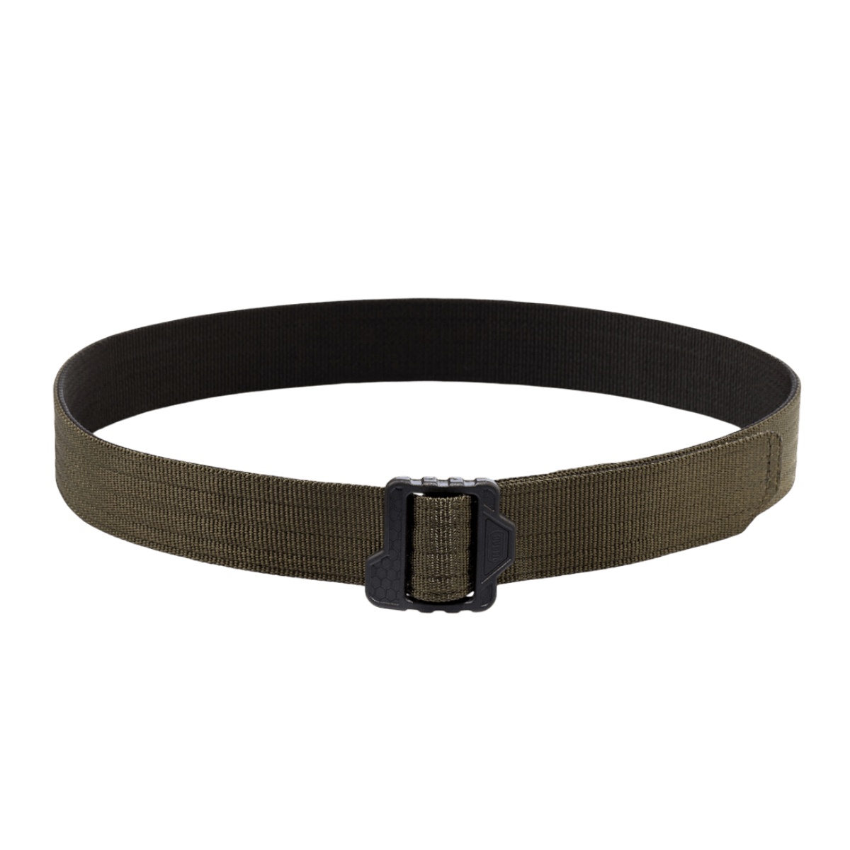 M-Tac Double Duty Taktisk Bælte Hex, khaki nylon, vahva solki ja kulutusta kestävä kudonta, galleria, sijainti 1.