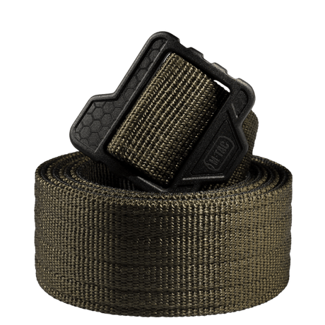 M-Tac Double Duty Taktisk Bælte Hex, khaki, kestävä nylon, kestävä solki ja kulutusta kestävä kudonta, galleria, sijainti 1.