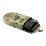 M-Tac taittolapion kotelo Multicam – kestävä taktinen MOLLE-pussi taittolapiolle, valmistettu CORDURA 1000D.
