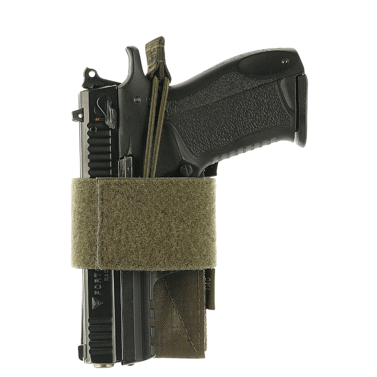 M-Tac CCW Hylster – modulaarinen universal-holsteri khaki, Velcro-hook diskreettiin kantamiseen, galleria, sijainti 1.