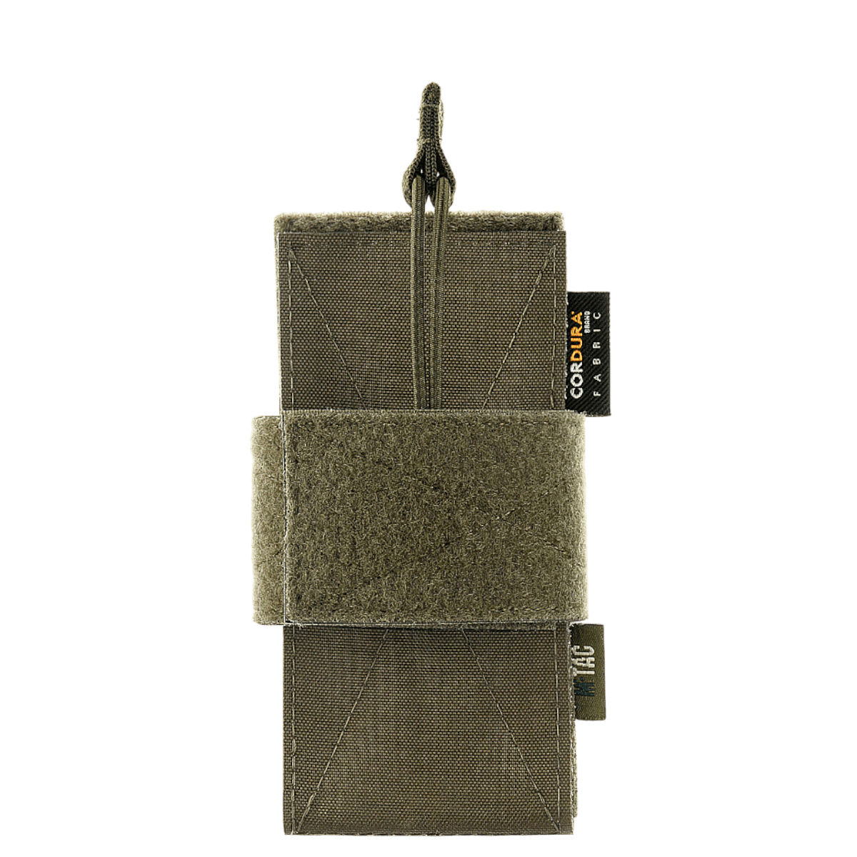 M-Tac CCW Hylster – modulaarinen universal-holsteri khaki-värisestä Cordura-materiaalista Velcro-hook ja loop, galleria, sijainti 1, diskreettiin varusteiden kantamiseen.