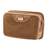 M-Tac Hook & Loop Utility Panel, kestävä nylon, modulaarinen muotoilu ja mesh-vetoketjutasku järjestettyyn säilytykseen, galleria-asento 1