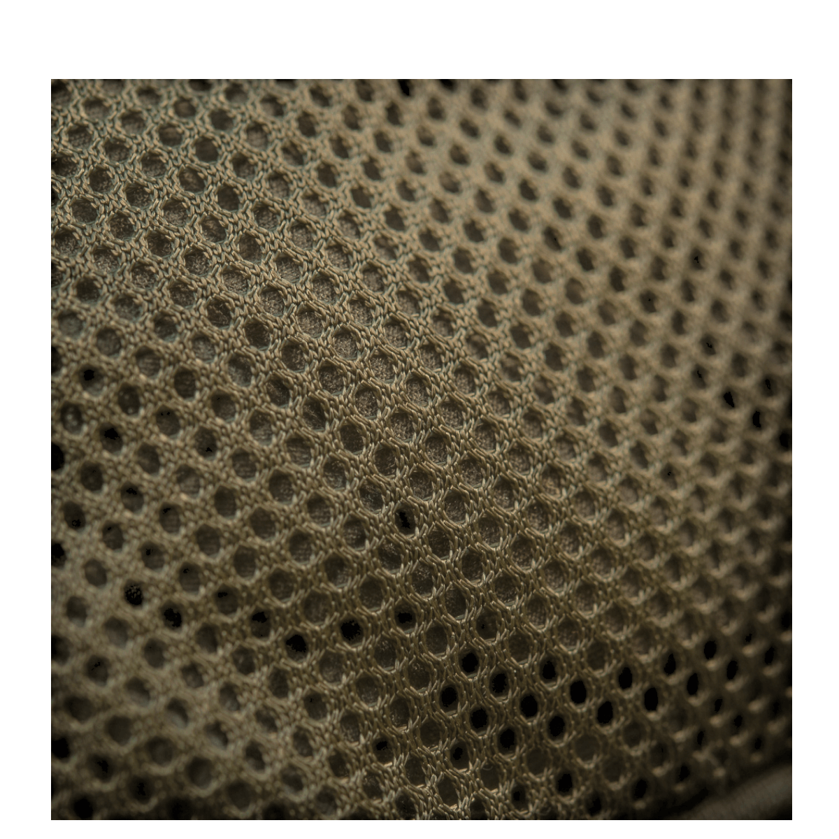 M-Tac Hook & Loop Utility Panel, modulaarinen verkkorakenne ja vetoketjullinen tasku sisäjärjestelyyn, galleria-asento 1, oliivinvihreä.