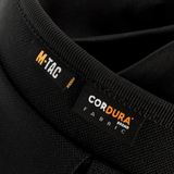 M-Tac Mag Drop Pouch Elite valmistettu kulutusta kestävästä CORDURA-kankaasta, MOLLE-kiinnikkeet nopeaan lippaiden vaihtoon.