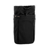 M-Tac Mag Drop Pouch Elite MOLLE-kiinnityksellä, sopii nopeaan lippaiden vaihtoon ja varusteiden kiinnittämiseen, edestä nähtynä, musta.