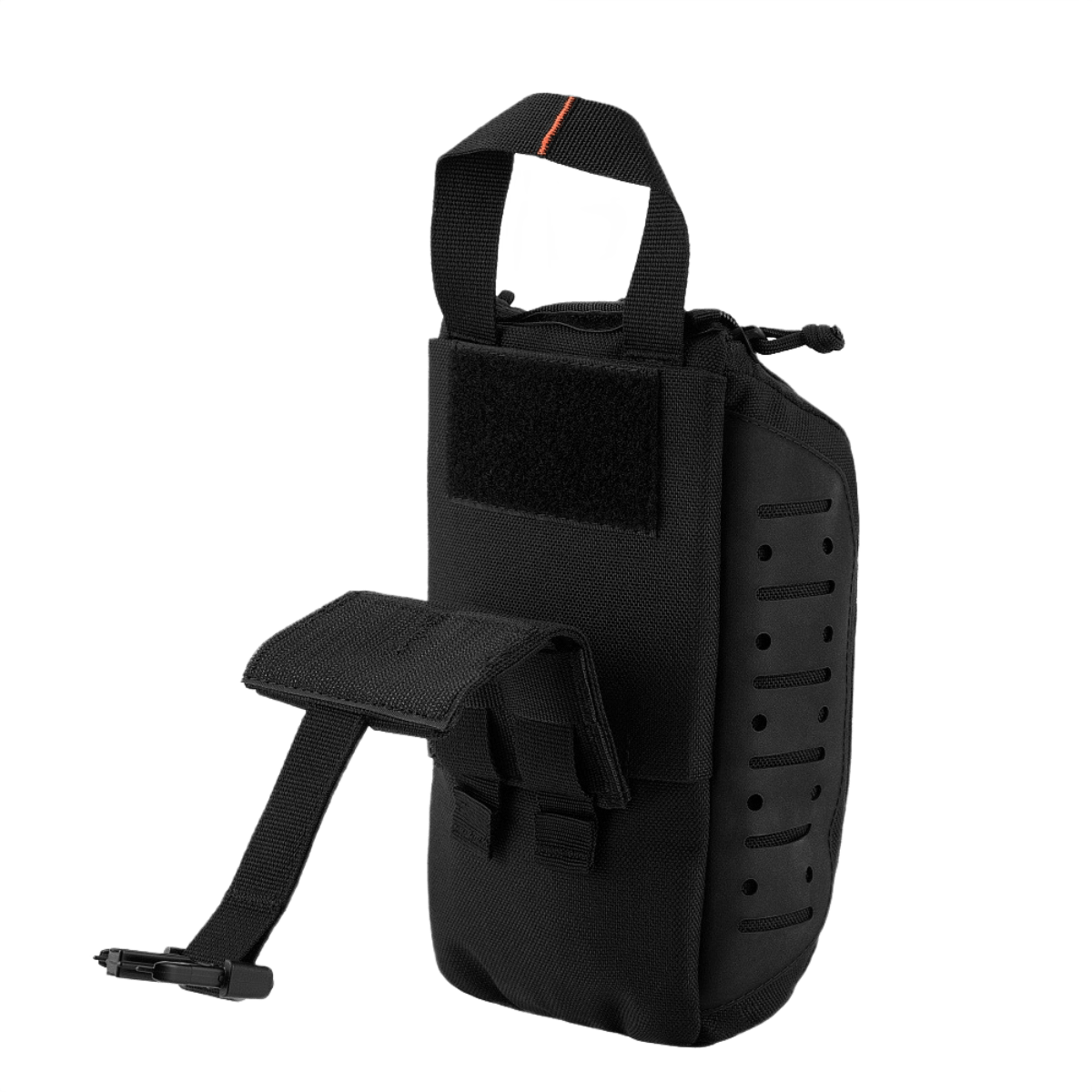 M-Tac Medical Pouch Elite Rip Off musta taktinen ensiapupussi rip off -mallilla nopeaan pääsyyn akuuteissa tilanteissa.
