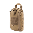 M-Tac Medical Pouch Elite Rip Off - taktinen ensiapupussi hiekansävyssä, pikapääsy ja järjestely.