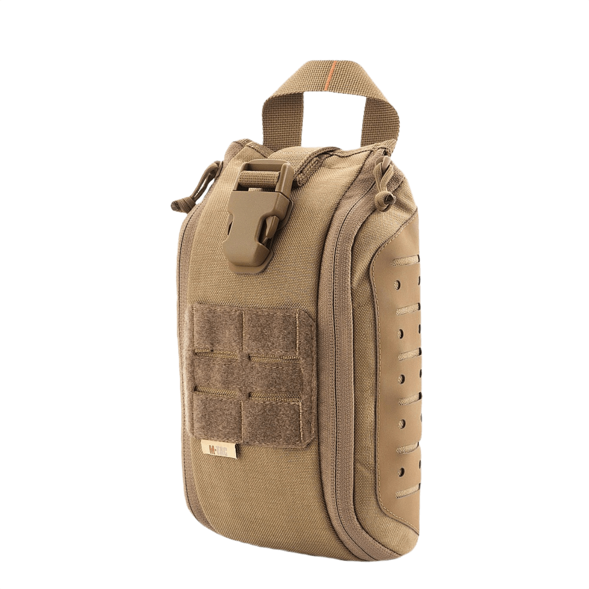 M-Tac Medical Pouch Elite Rip Off - taktinen ensiapupussi hiekansävyssä, pikapääsy ja järjestely.