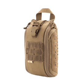 M-Tac Medical Pouch Elite Rip Off - taktinen ensiapupussi hiekansävyssä, pikapääsy ja järjestely.