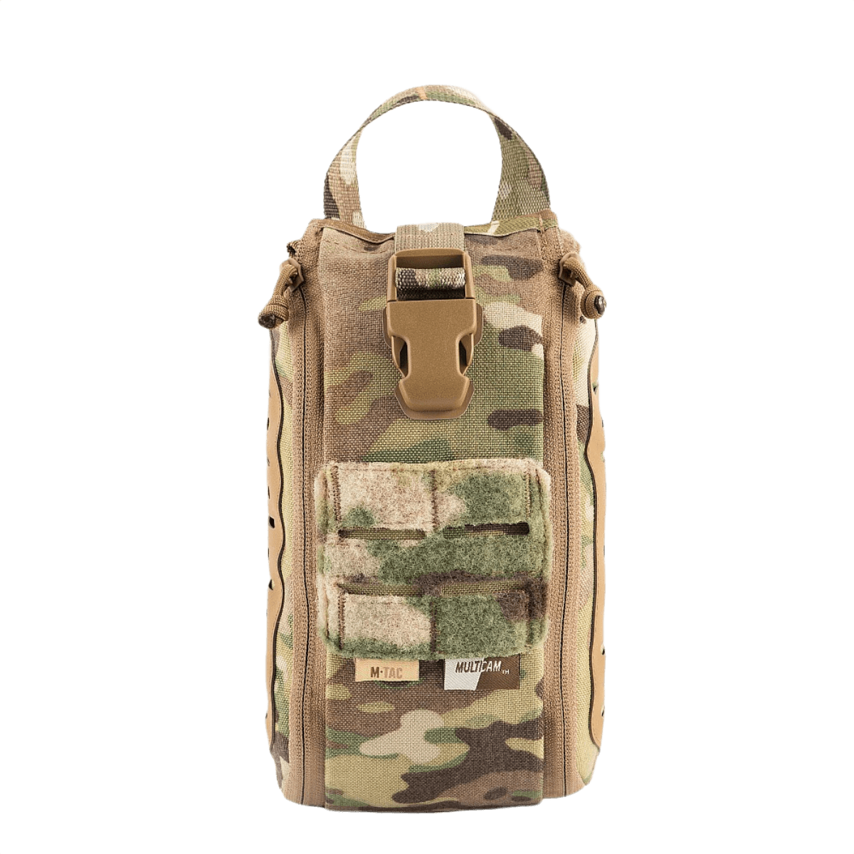 M-Tac Medical Pouch Elite Rip Off maastokuvioitu, taktinen ensiapupussi nopealla avauksella kriittisiin tilanteisiin.