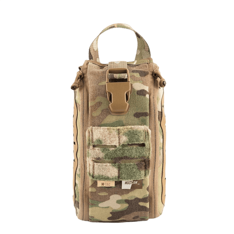 M-Tac Medical Pouch Elite Rip Off maastokuvioitu, taktinen ensiapupussi nopealla avauksella kriittisiin tilanteisiin.