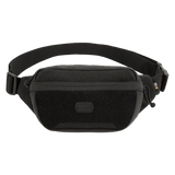 M-Tac Tactical Waist Bag Gen.II Elite mustana, suunniteltu taktiseen käyttöön. Vyölaukku Cordura 1000D -materiaalista
