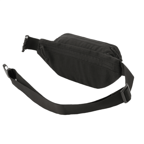 M-Tac Tactical Waist Bag Gen.II Elite musta, tehty kestävästä Cordura 1000D:stä, suunniteltu taktiseen käyttöön ja arkiaktiviteetteihin