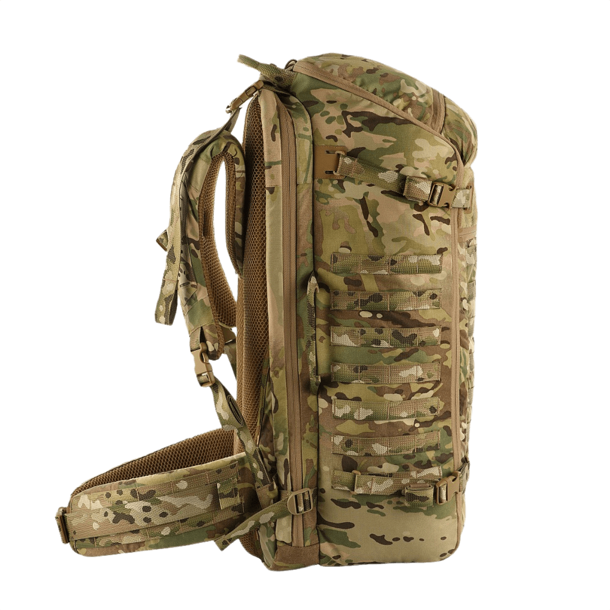 M-Tac Rygsæk Gen.II Elite Large, camodesign, korkea kestävyys ja ergonominen rakenne, valmistettu Cordura-materiaaleista.