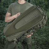 M-Tac Rygsæk Gen.II Elite Large, metsäympäristössä; ergonomisesti suunniteltu tukevaan säilytykseen, valmistettu kestävästä Cordura-materiaalista.