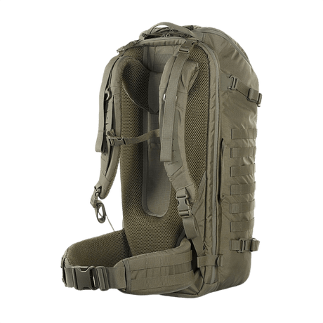 M-Tac Rygsæk Gen.II Elite Large, oliivinvihreä, kestävä Cordura-rakenne, sopii säilytykseen ja kuljetukseen.