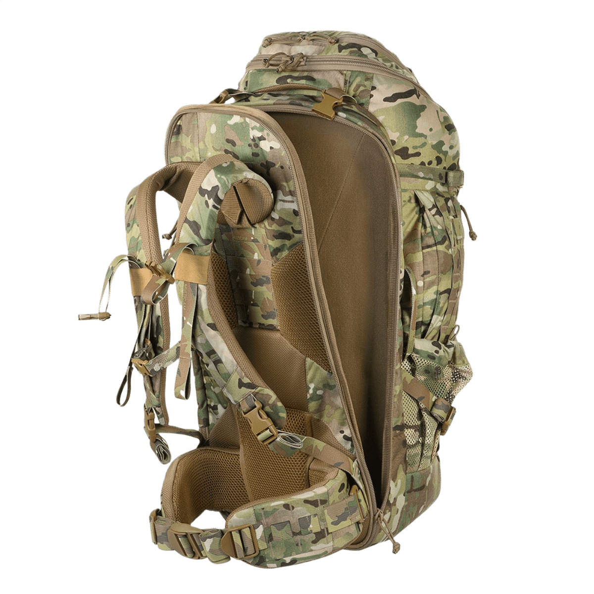 M-Tac Large Gen.IV Elite Cordura-reppu, ergonominen muotoilu, maastokuvio.