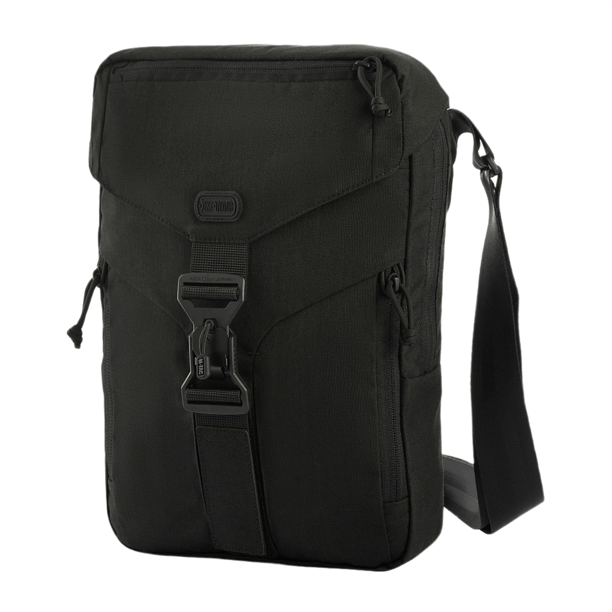 M-Tac Magnet XL Bag Elite – käytännöllinen tabletti- ja olkalaukku, FidLock V-Buckle -magneettilukolla.