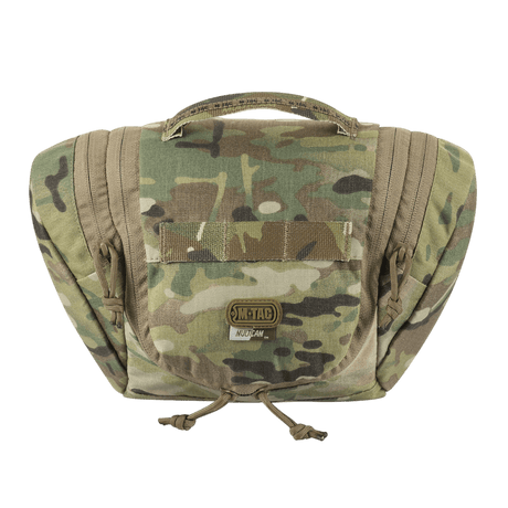 M-Tac toilettilaukku Elite Gen.II camo-kuosissa käytännölliseen hygieniatuotteiden ja pikkutarvikkeiden säilytykseen, kompakti matkakassi.