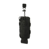 M-Tac Flaske Holder Elite joustavilla sivunauhoilla ja MOLLE-kiinnityksellä pulloille, valmistettu Cordura 500D:stä, sivulta nähtynä
