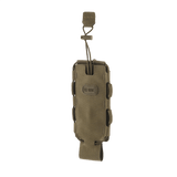M-Tac Flaske Holder Elite Cordura 500D:stä MOLLE-kiinnityksellä, suunniteltu pullojen säilytykseen ja integrointiin taktiseen varustukseen