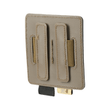 M-Tac Double Mag Pouch Hook Backed Magazine, beige modulaarinen sisäosa kahdelle pistoolilippaalle tai vastaavalle.