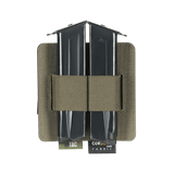 M-Tac Double Mag Pouch Hook Backed Magazine kahdelle pistoolilippaalle tai työkaluille, säädettävät väliseinät ja Velcro-kiinnitys.