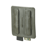 M-Tac Double Mag Pouch Hook Backed Magazine khakinvärinen, Velcro-taskupinnalla, suunniteltu kahdelle pistoolilippaalle.