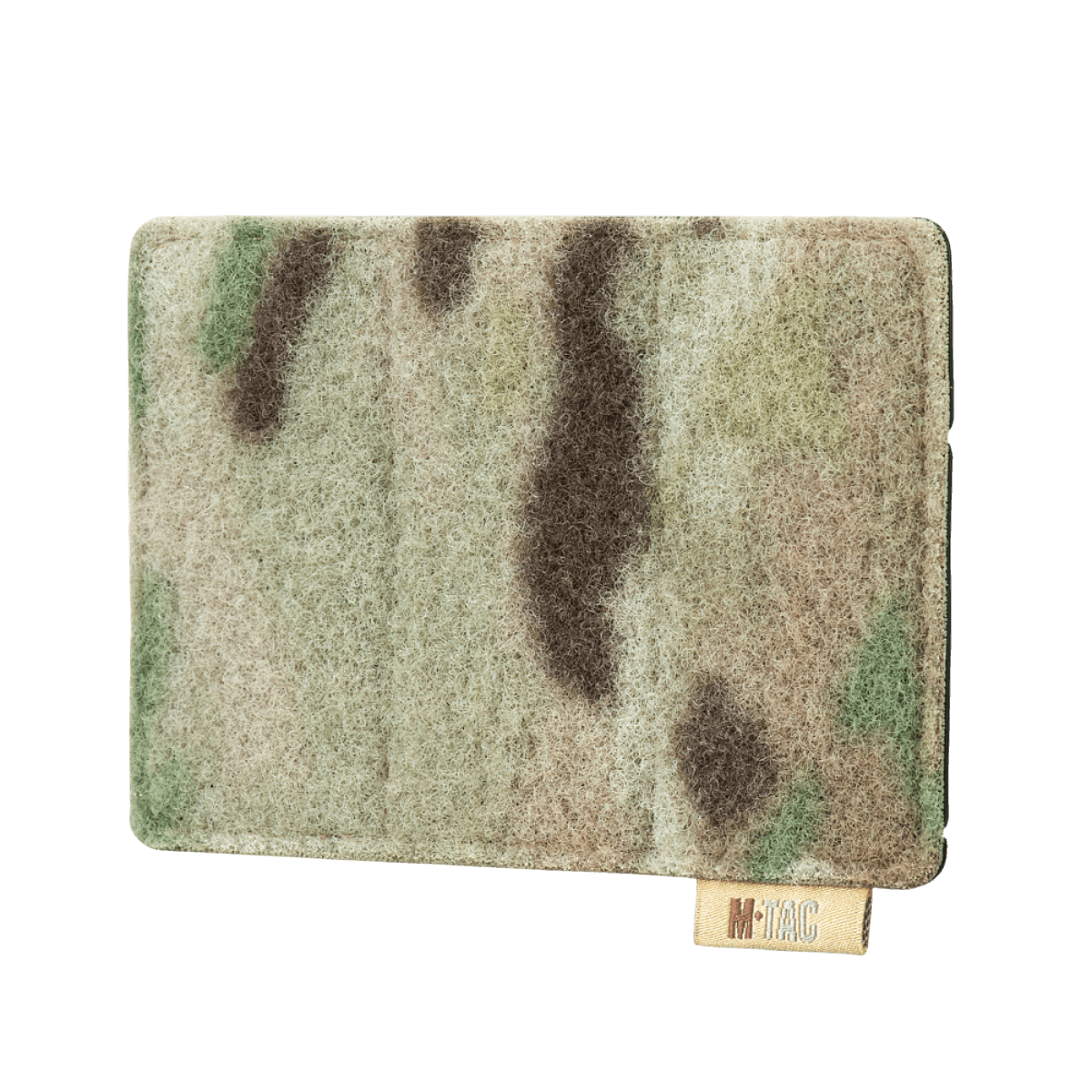M-Tac paneeli patcheille MOLLE 120x85, plastbase vakautta varten, hook & loop overflade, patchit ja ID, koko 120x85 mm