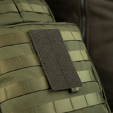 M-Tac paneeli patcheille MOLLE 80x135 patchien ja ID:n kiinnitykseen, hook & loop overflade repussa