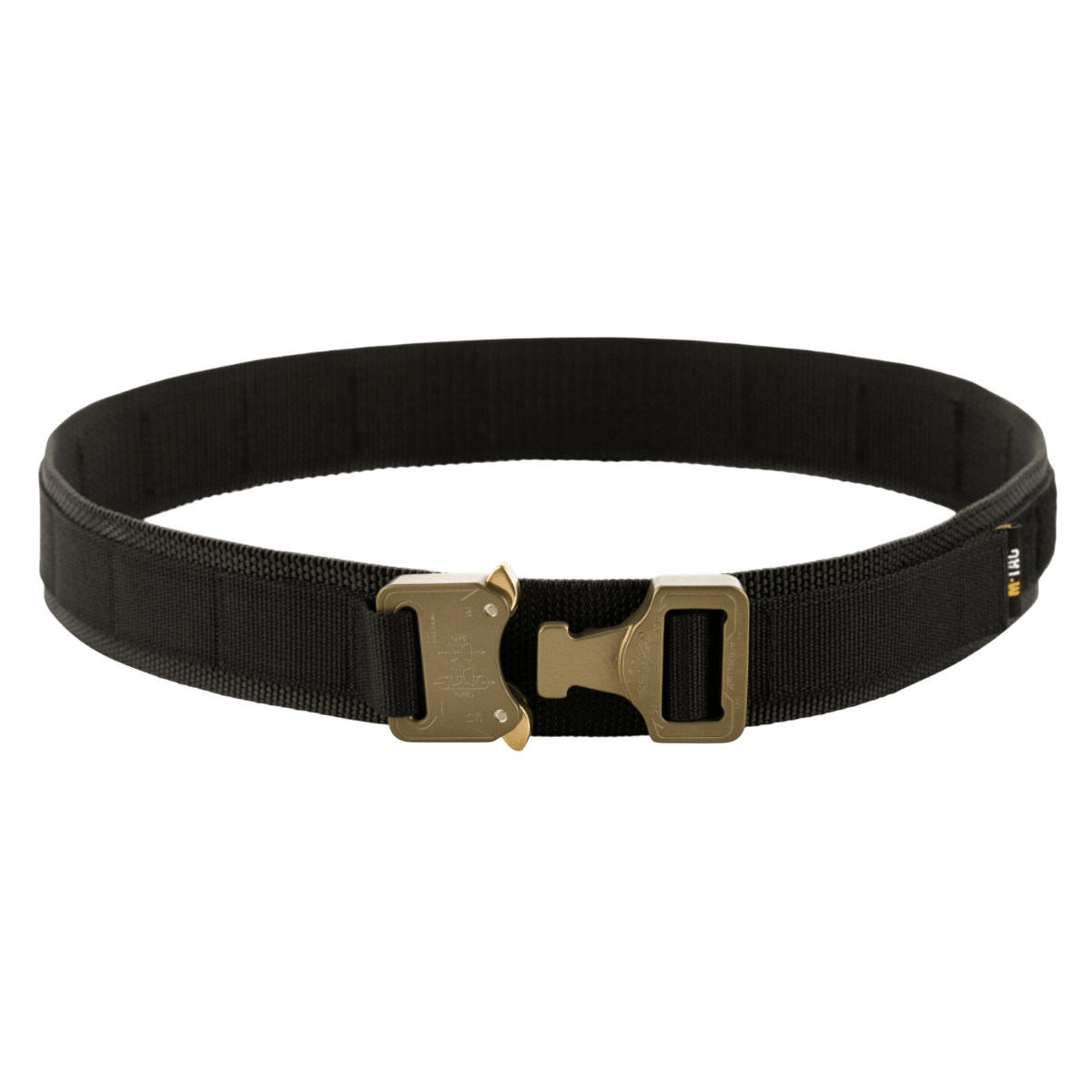 M-Tac Cobra Buckle taktinen vyö Laser Cut AustriAlpin COBRA-lukolla ja MOLLE-liitännällä, sopii sotilas- ja poliisikäyttöön.