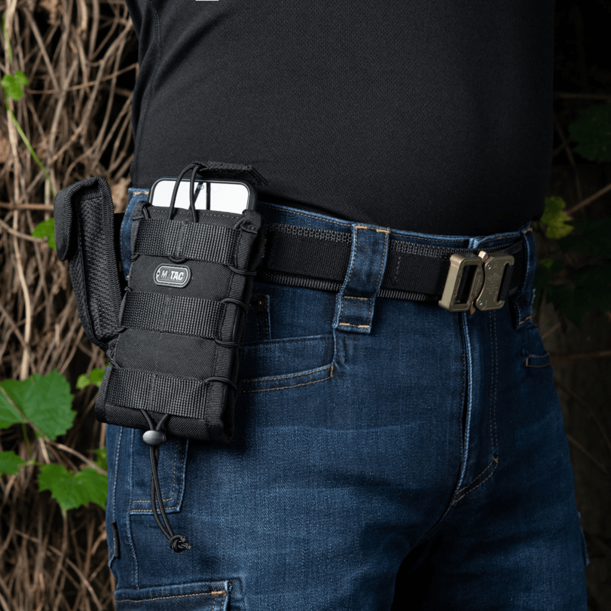 M-Tac Cobra Buckle taktinen vyö Laser Cut, moderni taktinen varuste MOLLE-kiinnityksellä, sopii sotilaalle ja poliisille.