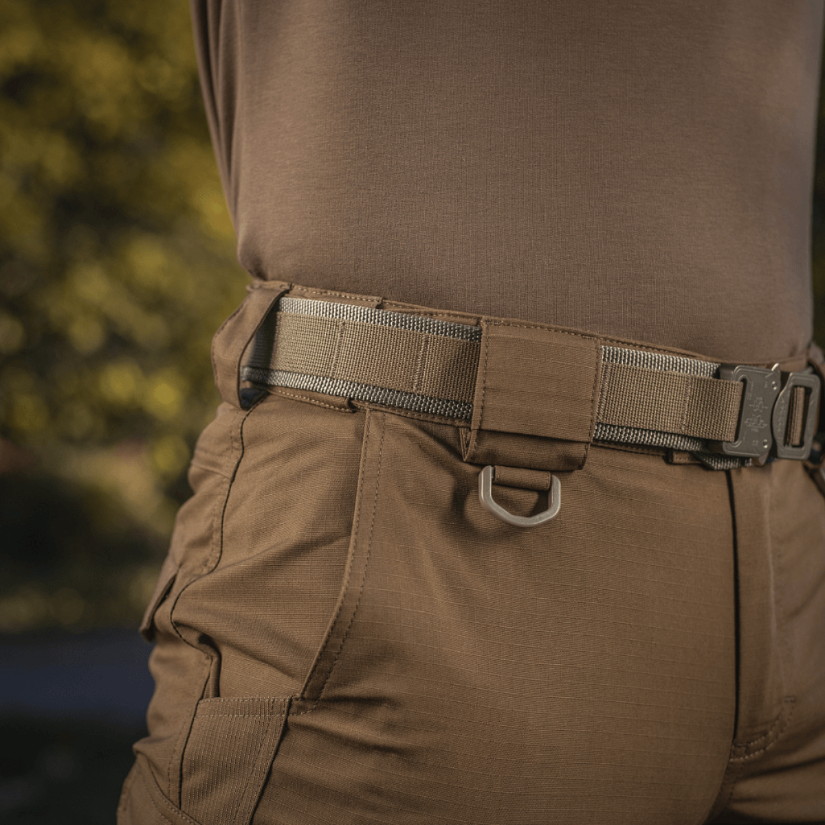 M-Tac Cobra Buckle taktinen vyö Laser Cut, suunniteltu sotilaalle ja poliisille.