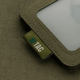 M-Tac taktiinen ID-korttikotelo nauhalla vankasta Cordura-materiaalista, ihanteellinen sotilas- ja poliisikäyttöön, läpinäkyvällä paneelilla ja lisäkestävyyttä.